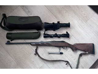 Tikka T3 Hunter с двумя прицелами