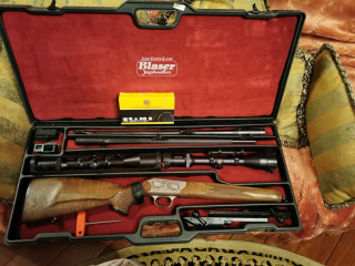 Продается BLASER R93 два ствола 8*68S и 223REM и 2 прицела Svarovsky
